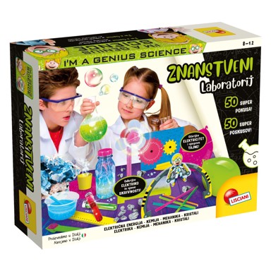 LISCIANI Znanstveni laboratorij, 50 pokusa I'm a Genius