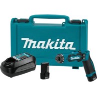 MAKITA Aku odvijač DF012DSE (7.2V, 1.5Ah, 5.6 Nm)