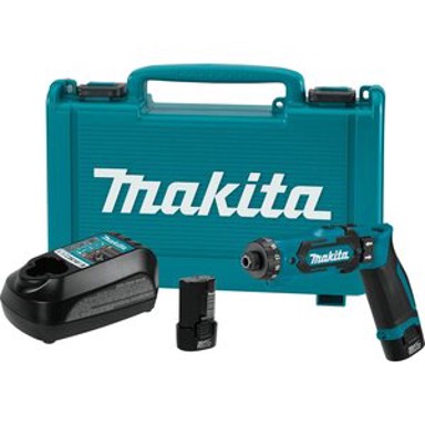 MAKITA Aku odvijač DF012DSE (7.2V, 1.5Ah, 5.6 Nm)