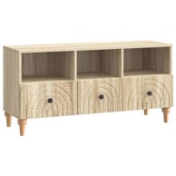TV ormarić, 102 x 34,5 x 50 cm, konstrukcijsko drvo, sonoma hrast