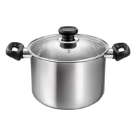 TESCOMA Lonac od nehrđajućeg čelika s poklopcem prikladni za indukcijsko kuhalo 5,5 l Brava