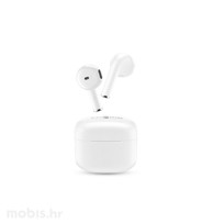 CELLULARLINE Bežične slušalice Music Sound SWAG, bluetooth, in-ear, TWS, bijele 