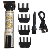 Električni šišač za kosu Dragon KP25782 s USB punjenjem, bijeli
