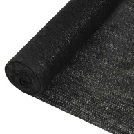 Mreža za privatnost crna 1,5 × 50 m HDPE 150 g/m²