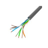 LANBERG Mrežni kabel LCU5-10CC-0305-S, 305 m, U/UTP, sivi