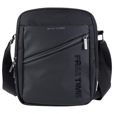 PIERRE CARDIN unisex torba na rame 8155, crna