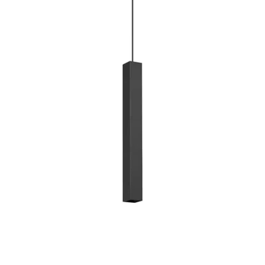 IDEAL LUX Visilica LOOK kvadratna SP1 D40 H400, crna