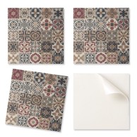 Coloray komplet vinilnih pločica s mozaik uzorkom za kuhinju, raspored 9 x 30 x 30 cm
