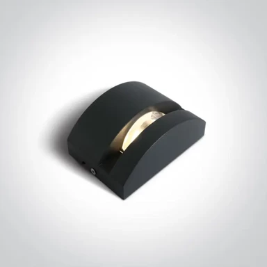 Zidna svjetiljka, LED, 6W, 3000K, 330 lm, 270°, IP65, DM67454/AN/W, antracit