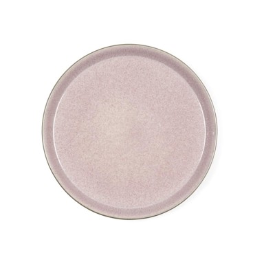 BITZ Tanjur plitki pudrasto ružičasti od kamenine Mensa, ⌀ 27 cm