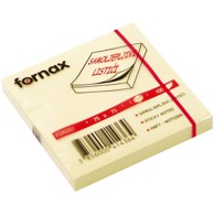 FORNAX Blok samoljepljivi 75x75 mm, 100L, žuti