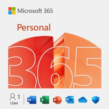 MICROSOFT Softver Microsoft 365 Personal FPP, 32/64 bit, jednogodišnja pretplata