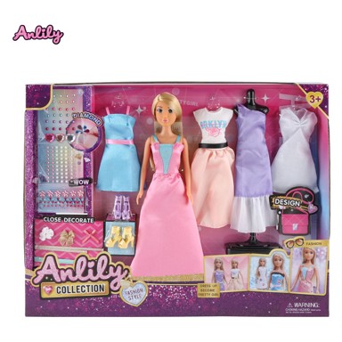 MASEN TOYS Lutka s odjećom i modnim dodacima