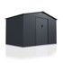 HOMESTAR Vrtna sjenica XL 164 x 88 x 182 cm, siva