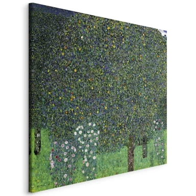 Slika Gustav Klimt – Roses Among the Trees, 60x60 cm, standard