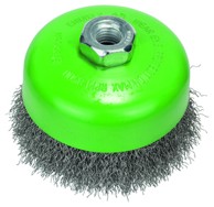 BOSCH Lončasta žičana četka sa savijenom žicom Clean for Inox, za kutne brusilice