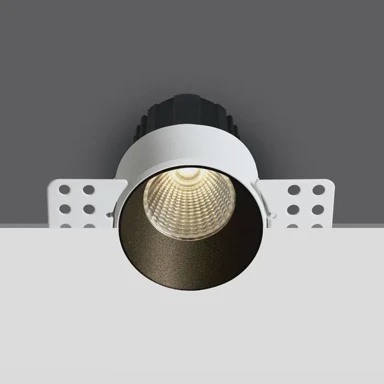 ONE LIGHT Ugradbena svjetiljka led 12w/3000k/1100lm/40°/700ma crna dm10112btr/b/w