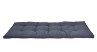ROJAPLAST Jastuk za klupu 122x45 cm, siva