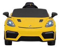 Auto na akumulator PORSCHE 718 MP4, žuti