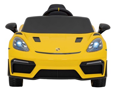 Auto na akumulator PORSCHE 718 MP4, žuti