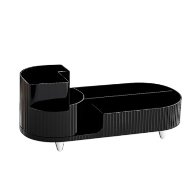 LIVEFY Organizator Organizator za kozmetiku Revol, crni