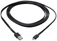 NACON Kabel USB na Micro USB za PS4, 3 m, crni