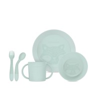 MINILAND Round set za jelo, mint