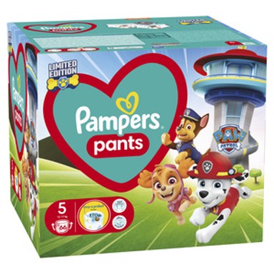 PAMPERS Pants Paw Patrol pelene, S5, 66 kom