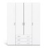 TVILUM Bijeli ormar 154x200 cm Space 
