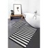 MILA HOME Bijele/crne kupaonske prostirke u setu 2 kom 60x100 cm