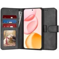 TECHSUIT Maska Diary Book preklopna, za Honor 400, crna