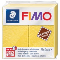 STAEDTLER Masa za modeliranje Fimo Effect Leather-effect 8010-109, zlatnožuta