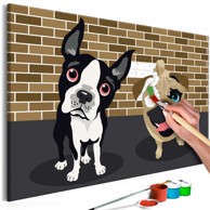 Slika za samostalno slikanje Cute Dogs 60x40