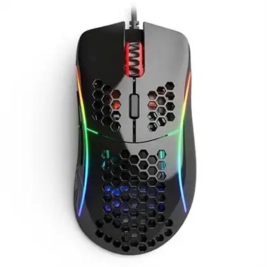 GLORIOUS Gaming miš Model D, sjajni, crni