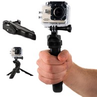 GOPRO Ručni nastavak s mini stativom za GoPro i SJCAM kamere, crna