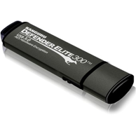 ISTORAGE USB memorijski pogon Kanguru Defender Elite300, 32 GB, USB Tip-A 3.2 Gen 1, crno-sivi