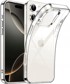 Tanka prozirna futrola za iPhone 16 Pro Max + zaštitno staklo 9H