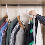INNOVAGOODS Organizator vješalica Plusrobe, za 40 odjevnih predmeta, 24 dijela