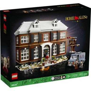 LEGO Kocke za slaganje Home Alone: Mom I Missed The Plane 21330, crna