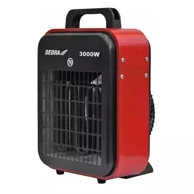 DEDRA Električna konvektorska grijalica DED9921B, 3000 W, crvena