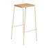HÜBSCH Bež/u prirodnoj boji barske stolice u setu 2 kom (visine sjedala 76 cm) Stilt 