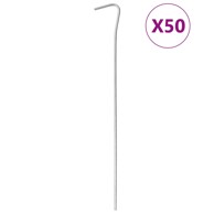Klinovi za šator 23 cm Ø6 mm, od pocinčanog čelika, 50 kom
