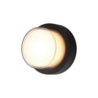 GREEN TECH Zidna rasvjeta LED MONTANA IP65 6W 3000K, crna