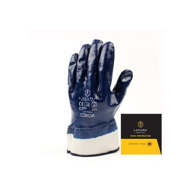 LACUNA Zaštitne rukavice CORDA S NITRILNIM PREMAZOM VEL. 10