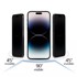 TEL PROTECT Kaljeno staklo Privacy Titanium za iPhone 14 Pro