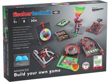 FISCHERTECHNIK Slagalica STEM Set 8 Igara, 304 dijela