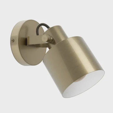 Reflektor, Southery, 43817, E27, 1x, zlatno brušeno/bijela