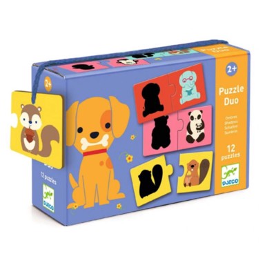 DJECO Puzzle Duo Sjene, 24m+