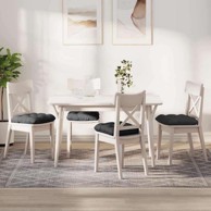 Jastučići za sjedenje 4 kom 40x40 cm, tamno sivi