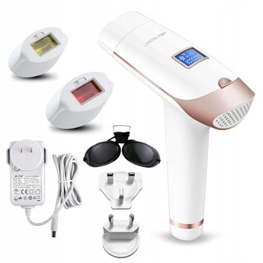 LESCOLTON T009I IPL laserski epilator za brijanje nogu i bikini zone, 2 lampe